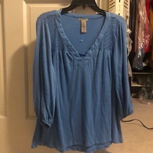 Long sleeve blouse